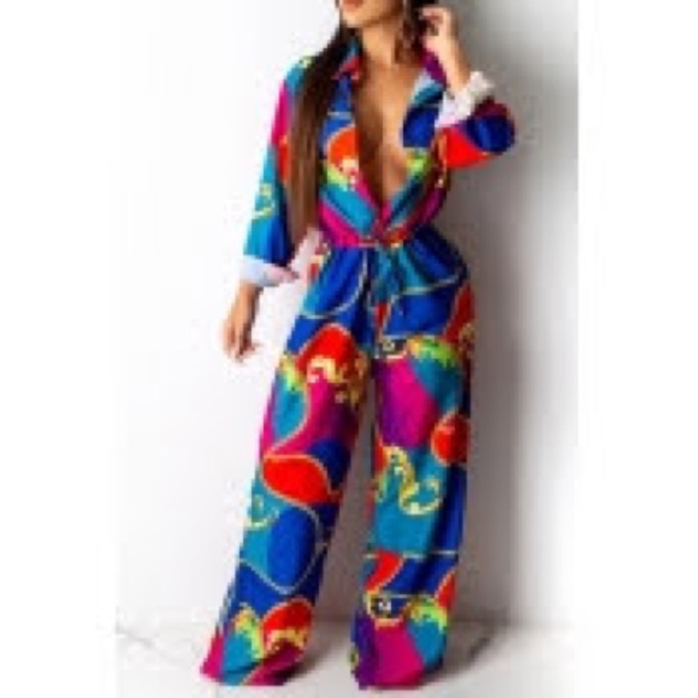 Sz large sexy one piece jumpsuit